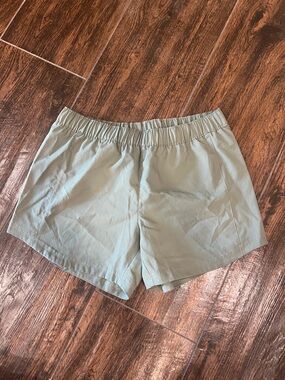 Columbia Light Sage Elastic Waist Athletic Shorts